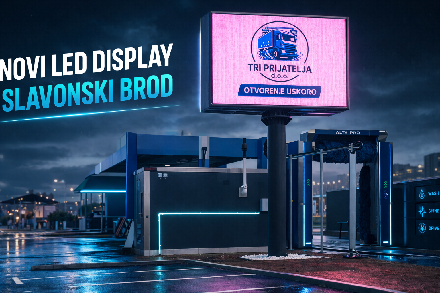 outoodor LED display