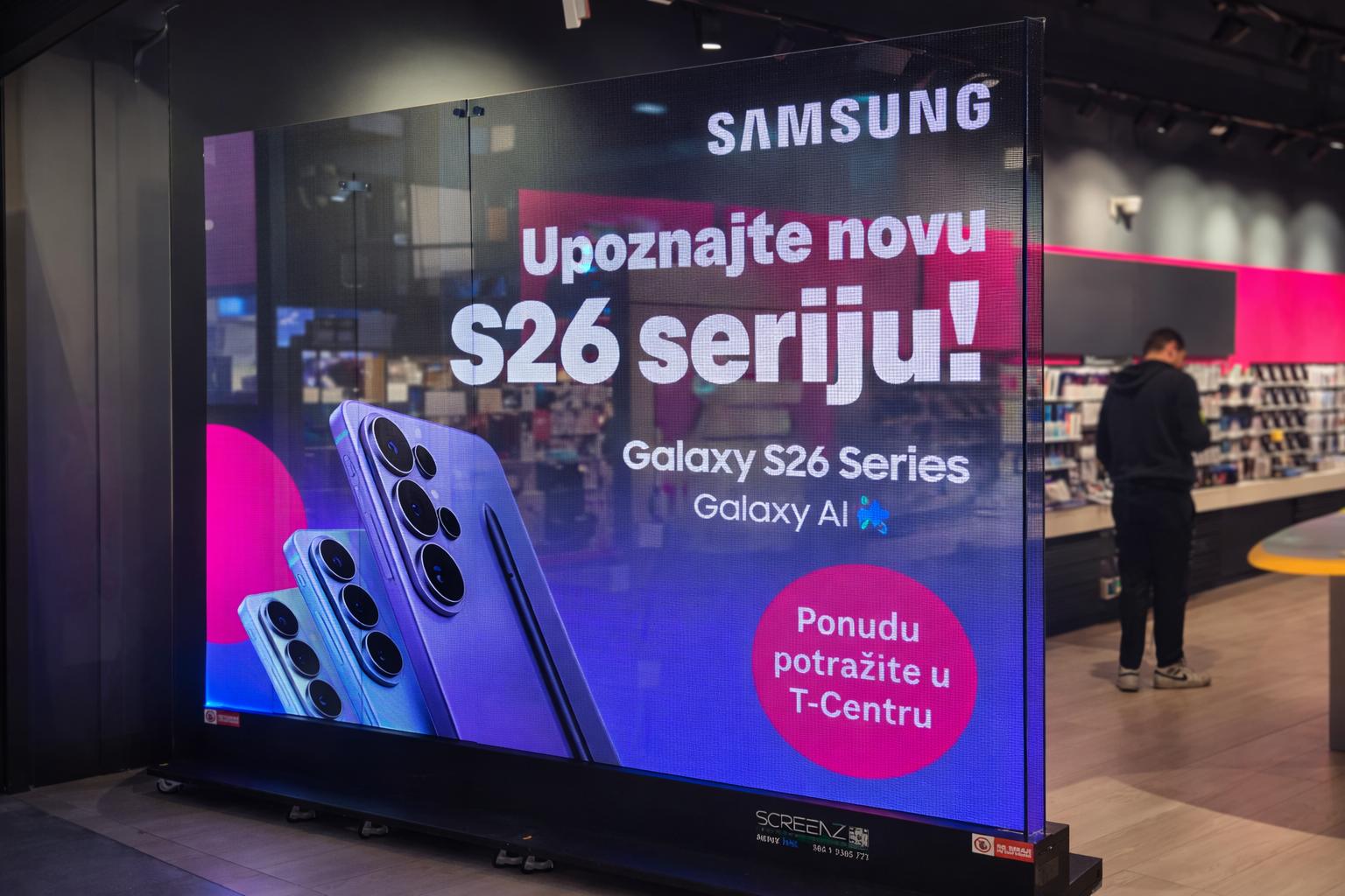 Ultra-Transparent Holographic LED - Hrvatski Telekom