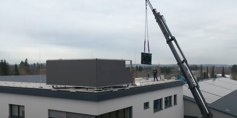 Corner LED screen in Austria â 20m2